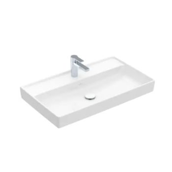  - VILLEROY&BOCH Collaro Umywalka meblowa 80 x 47 cm biała z powłoką CeramicPlus 4A3381R1 - 4A3381R1 - Łazienki Szydłowski