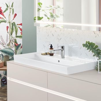 - VILLEROY&BOCH Collaro Umywalka meblowa 80 x 47 cm biała z powłoką CeramicPlus 4A338GR1 - 4A338GR1 - Łazienki Szydłowski