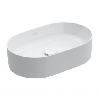  - VILLEROY&BOCH Collaro Umywalka stojąca na blacie 56 x 36 cm biała z powłoką CeramicPlus 4A1956R1 - 4A1956R1 - Łazienki Szydłowski