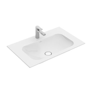  - VILLEROY&BOCH Finion Umywalka meblowa 80 x 50cm biała z powłoką CeramicPlus 416481R1 - 416481R1 - Łazienki Szydłowski