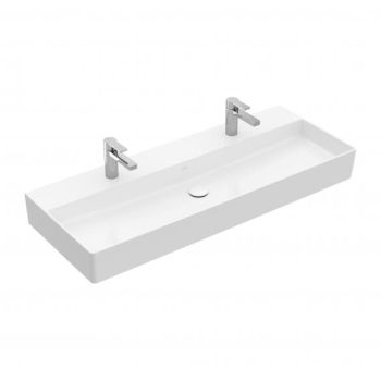 - VILLEROY&BOCH Memento 2.0 Umywalka 120 x 47 cm, biała z powłoką CeramicPlus biała 4A22C1R1 - 4A22C1R1 - Łazienki Szydłowski