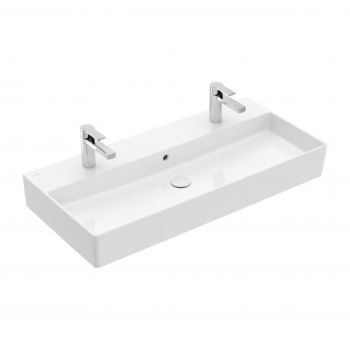 - VILLEROY&BOCH Memento 2.0 Umywalka 100 x 47 cm, z powłoką CeramicPlus biała 4A22A4R1 - 4A22A4R1 - Łazienki Szydłowski
