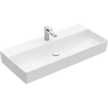 - VILLEROY&BOCH Memento 2.0 Umywalka 100 x 47 cm, z powłoką CeramicPlus biała 4A221HR1 - 4A221HR1 - Łazienki Szydłowski