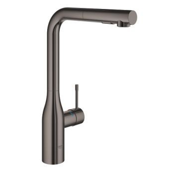 - GROHE-Essence bateria kuchenna z wyciagana wylewka kolor hard graphite 30270A00 - 30270A00 - Łazienki Szydłowski
