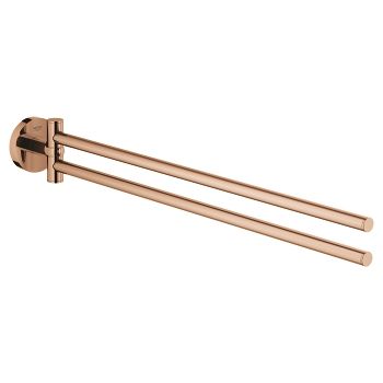 - GROHE-Essentials Wieszak na ręcznik dwuramienny 439 mm kolor warm sunset 40371DA1 - 40371DA1 - Łazienki Szydłowski