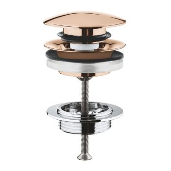 - GROHE-Zawór umywalkowy odpływowy zamykany kolor warm sunset 65807DA0 - 65807DA0 - Łazienki Szydłowski