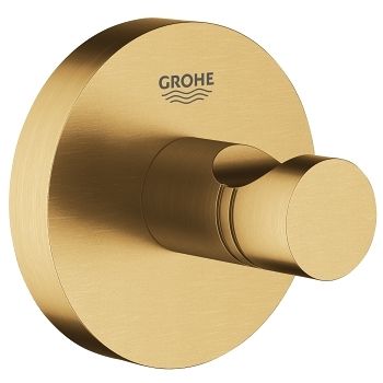 - GROHE-Essentials Haczyk na płaszcz kąpielowy kolor brushed cool sunrise 40364GN1 - 40364GN1 - Łazienki Szydłowski