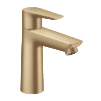  - HANSGROHE Talis E bateria umywalkowa 110 CoolStart z EcoSmart, z zestawem odpływowym z cięgnem, brąz szczotkowany 71713140 - 71713140 - Łazienki Szydłowski