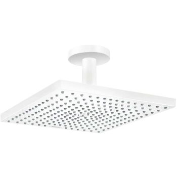  - HANSGROHE Raindance E 300 Air 1jet deszczownica 300 x 300 mm z ramieniem biały mat 26250700 - 26250700 - Łazienki Szydłowski