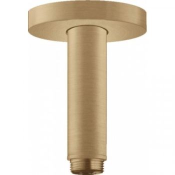 - HANSGROHE Ramię sufitowe 10 cm brąz szczotkowany 27393140 - 27393140 - Łazienki Szydłowski