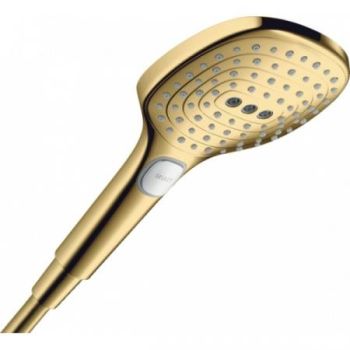 - HANSGROHE Raindance Select E120 słuchawka prysznicowa złoty optyczny polerowany 26520990 - 26520990 - Łazienki Szydłowski