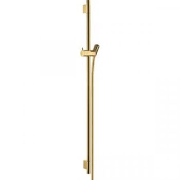 - HANSGROHE Unica Drążek prysznicowy S Puro 90 cm z wężem Isiflex 160 cm złoty optyczny polerowany 28631990 - 28631990 - Łazienki Szydłowski