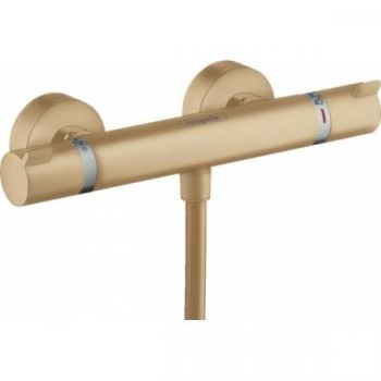 - HANSGROHE Ecostat Comfort bateria termostatyczna prysznicowa brąz szczotkowany 13116140 - 13116140 - Łazienki Szydłowski
