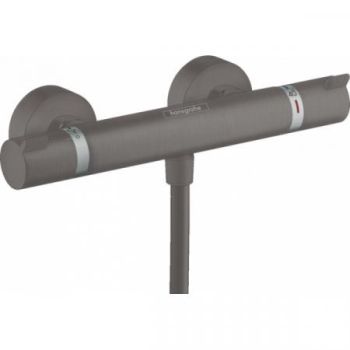 - HANSGROHE Ecostat Comfort bateria termostatyczna prysznicowa czarny chrom szczotkowany 13116340 - 13116340 - Łazienki Szydłowski