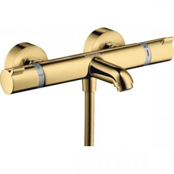 - HANSGROHE Ecostat Comfort bateria termostatyczna wannowa złoty optyczny polerowany 13114990 - 13114990 - Łazienki Szydłowski