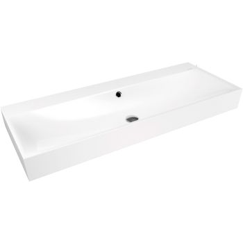 - KALDEWEI Silenio Umywalka 120 x 46 x 12 cm stal emaliowana biała z Perl-Effekt 904506013001 - 904506013001 - Łazienki Szydłowski