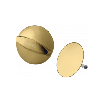 - HANSGROHE Element zewnętrzny, zestaw odpływ i przelew, złoty optyczny polerowany 58185990 - 58185990 - Łazienki Szydłowski