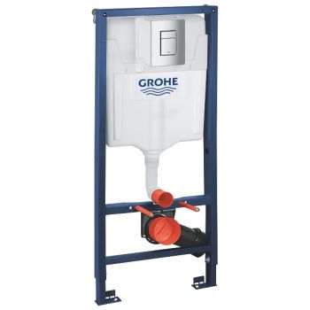 - GROHE-Rapid SL 3w1, 1.13 m spłuczka do WC + przycisk w kolorze chrom 38772001 - 38772001 - Łazienki Szydłowski