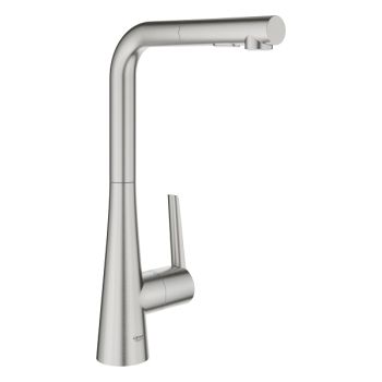 - GROHE-Zedra bateria kuchenna kolor stal nierdzewna 32553DC2 - 32553DC2 - Łazienki Szydłowski