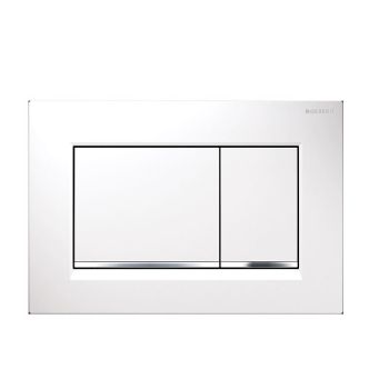 - GEBERIT Sigma 30 przycisk spłukujący biały mat 115883JT1 - 115.883.JT.1 - Łazienki Szydłowski