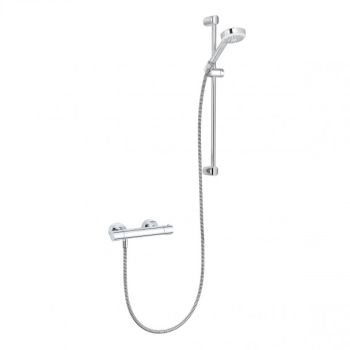 - KLUDI Logo Shower Duo zestaw prysznicowy termostatyczny chrom 685750500 - 6857505-00 - Łazienki Szydłowski