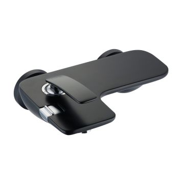 - KLUDI Balance bateria wannowo-prysznicowa, czarny mat /chrom 524458775 - 524458775 - Łazienki Szydłowski