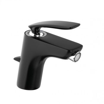 - KLUDI Balance bateria bidetowa, czarny mat/chrom 522168775 - 522168775 - Łazienki Szydłowski