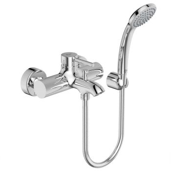 - IDEAL STANDARD Ceraline Bateria wannowa z zestawem prysznicowym, chrom BC270AA - BC270AA - Łazienki Szydłowski