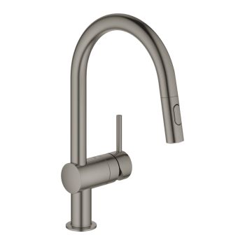 - GROHE-Minta bateria kuchenna kolor brushed hard graphite 32321AL2 - 32321AL2 - Łazienki Szydłowski