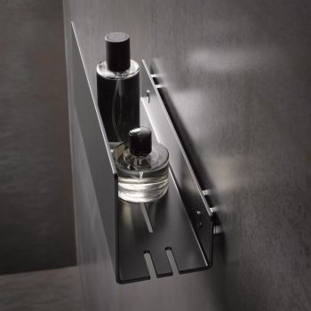 - KEUCO PLAN półka prysznicowa 32cm czarny mat 24952370000 - 24952370000 - Łazienki Szydłowski