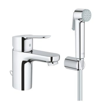 - GROHE-BauEdge Bateria umywalkowa z bidetką rozmiar S chrom 23757000 - 23757000 - Łazienki Szydłowski