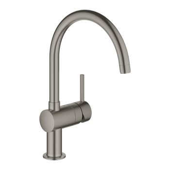 - GROHE-Minta bateria kuchenna brushed hard graphite 32917AL0 - 32917AL0 - Łazienki Szydłowski