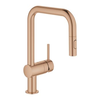 - GROHE-Minta bateria kuchenna brushed warm sunset 32322DL2 - 32322DL2 - Łazienki Szydłowski