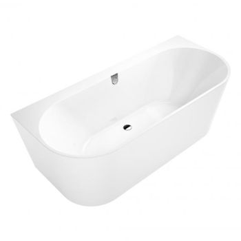 - VILLEROY&BOCH Oberon 2.0 Duo Wanna przyścienna 180 x 80 cm, biała UBQ180OBR9CD00V01 - UBQ180OBR9CD00V-01 - Łazienki Szydłowski