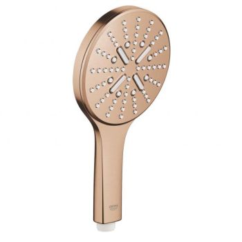  - GROHE- Rainshower SmartActive 130 Słuchawka prysznicowa 3 strumienie brushed warm sunset 26574DL0 - 26574DL0 - Łazienki Szydłowski