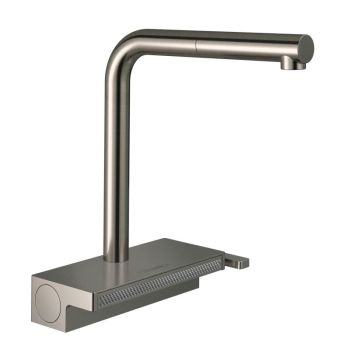 - HANSGROHE Aquno Select bateria kuchenna kolor stal nierdzewna 73830800 - 73830800 - Łazienki Szydłowski