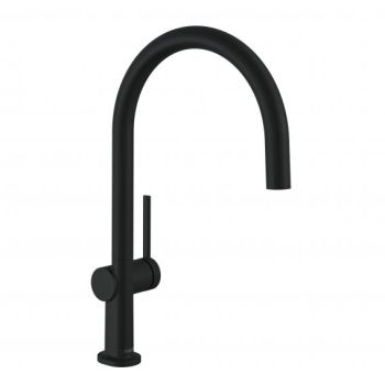 - HANSGROHE Talis M54 bateria kuchenna 220, czarny mat 72804670 - 72804670 - Łazienki Szydłowski