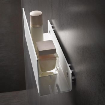 - KEUCO Universal ścienna półka prysznicowa 32cm, biała 24952510000 - 24952510000 - Łazienki Szydłowski