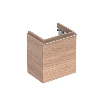  - GEBERIT iCON Szafka wisząca podumywalkowa lewa 37x27,9 cm, dąb naturalny 502301JH1 - 502.301.JH.1 - Łazienki Szydłowski