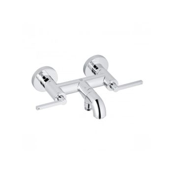  - KLUDI Nova Fonte Dwuotworowa bateria wannowo z pokrętłami, chrom 205400515 - 205400515 - Łazienki Szydłowski