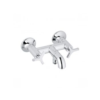 - KLUDI NOVA FONTE bateria do wanny z pokretłami chrom 205400539 - 205400539 - Łazienki Szydłowski