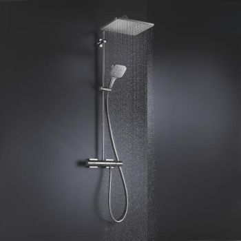  - GROHE-Rainshower SmartActive Cube system prysznicowy 310 z termostatem, 3 strumienie, chrom 26649000 - 26649000 - Łazienki Szydłowski
