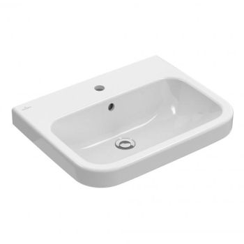 - VILLEROY & BOCH Architectura Umywalka 55 x 47 cm biała z powłoką ceramicplus 418855R1 - 418855R1 - Łazienki Szydłowski