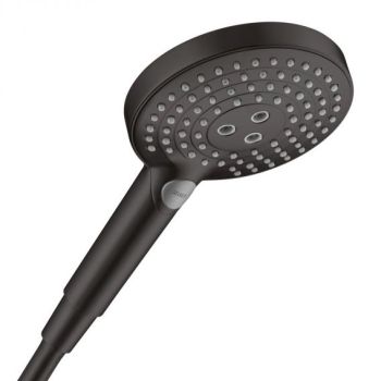  - HANSGROHE Raindance Select słuchawka prysznicowa 12,5 cm 3 jet czarny mat 26530670 - 26530670 - Łazienki Szydłowski