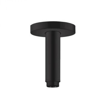- HANSGROHE Ramię sufitowe, 10 cm czarny mat 27393670 - 27393670 - Łazienki Szydłowski