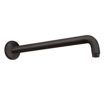 - HANSGROHE Ramię prysznicowe 389 mm, czarny mat 27413670 - 27413670 - Łazienki Szydłowski