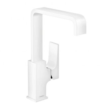  - HANSGROHE Metropol bateria umywalkowa biały mat 32511700 - 32511700 - Łazienki Szydłowski