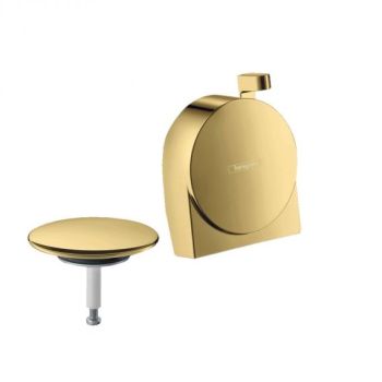 - HANSGROHE Exafill S, element zewnętrzny, złoty optyczny polerowany 58117990 - 58117990 - Łazienki Szydłowski