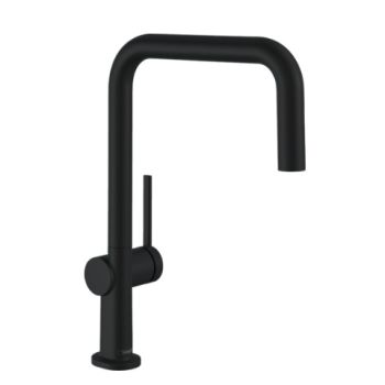 - HANSGROHE Talis M54 bateria kuchenna czarny mat 72844670 - 72844670 - Łazienki Szydłowski