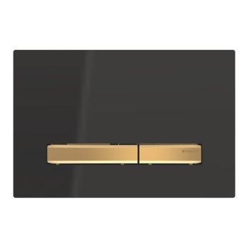 - GEBERIT Sigma 50 Przycisk spłukujący mosiądz / czarny 115672DW2 - 115.672.DW.2 - Łazienki Szydłowski